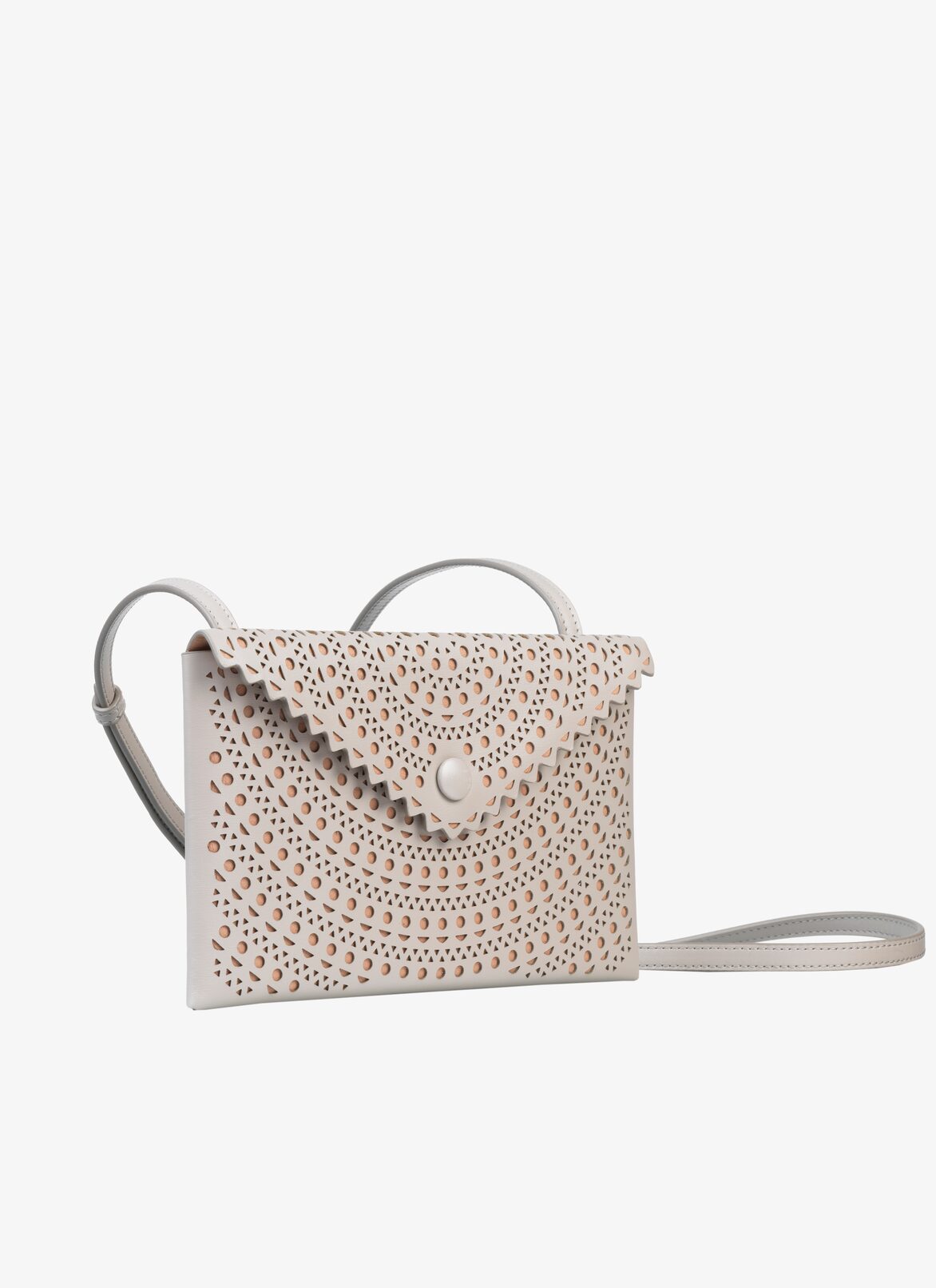 LOUISE 20 CLUTCH
 ALAÏA PERLE/SANDY LOUISE 20 CLUTCH